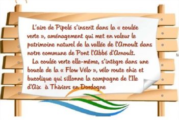 Inauguration de l'Aire de Pipelé - le 3 juin 2018