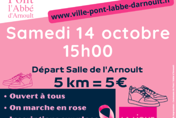 Marchons ensemble pour Octobre Rose