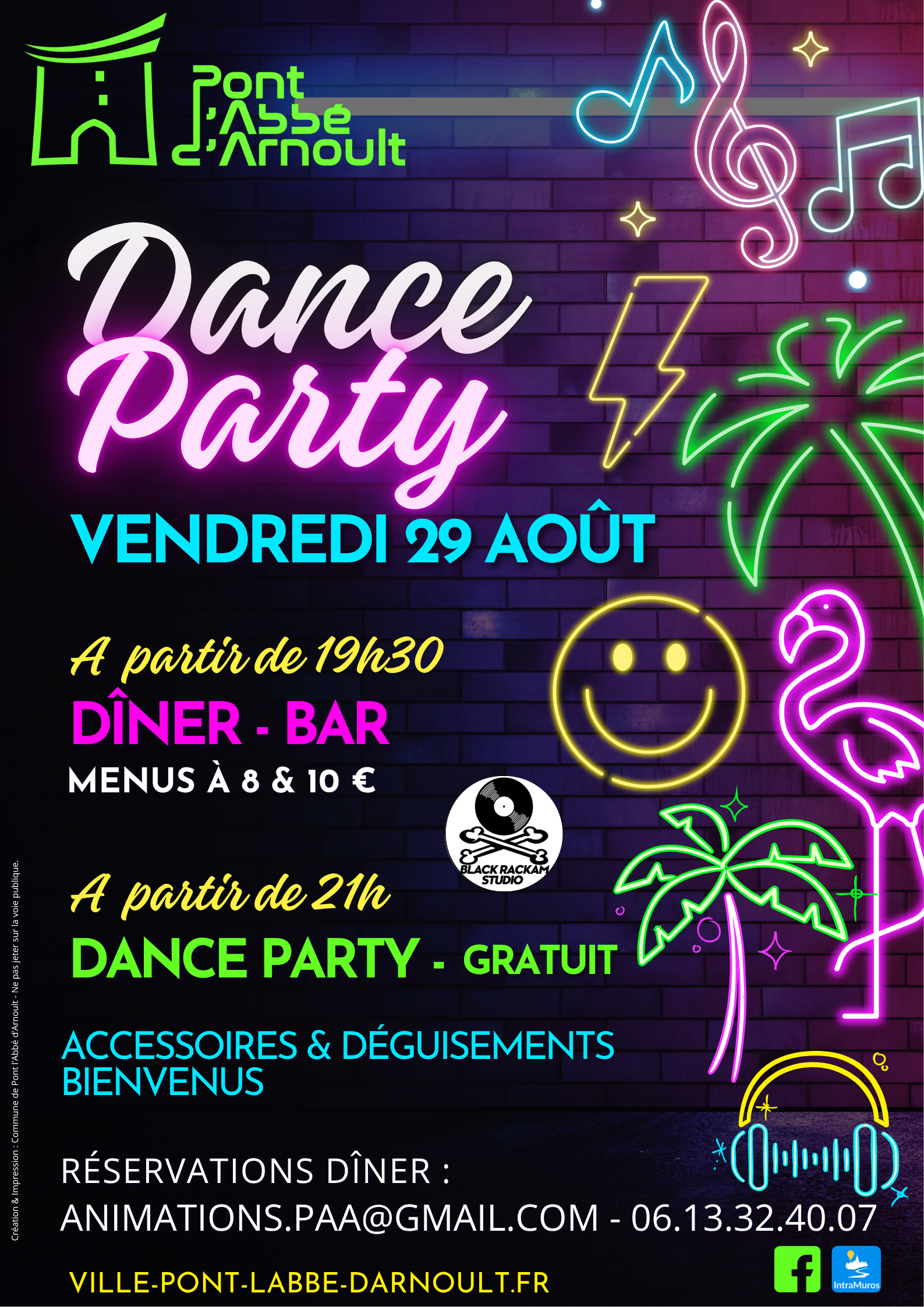 Affiche Soirée du 29 août 2025
