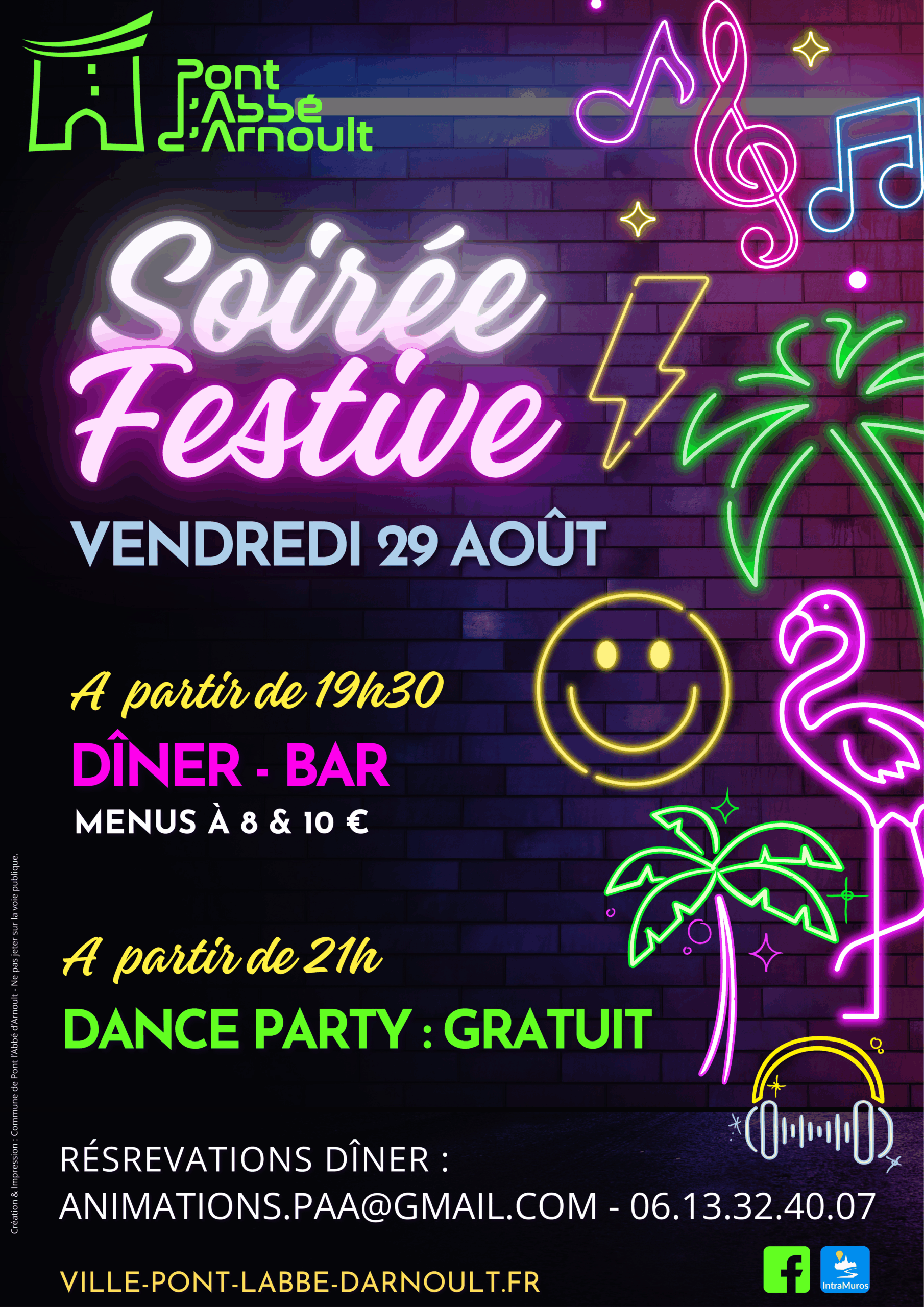 Affiche Soirée du 29 août 2025
