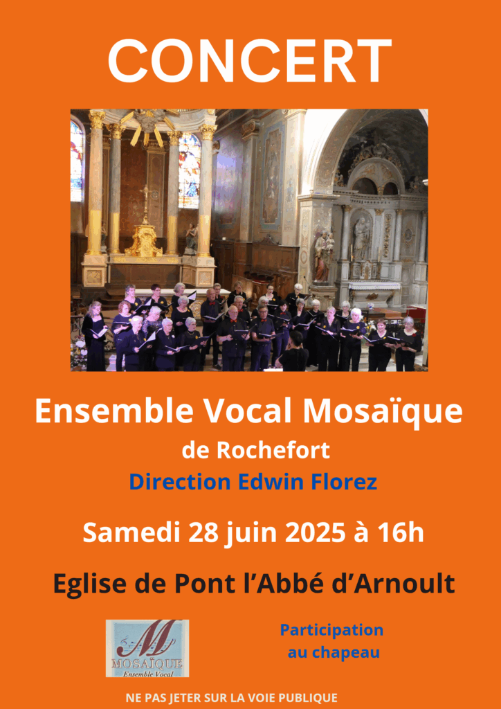 Concert : Chorale Ensemble Vocale Mosaïque