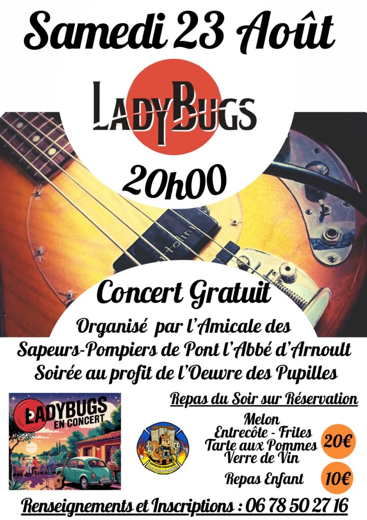 Soirée concert de l’Amicale des Sapeurs-Pompiers