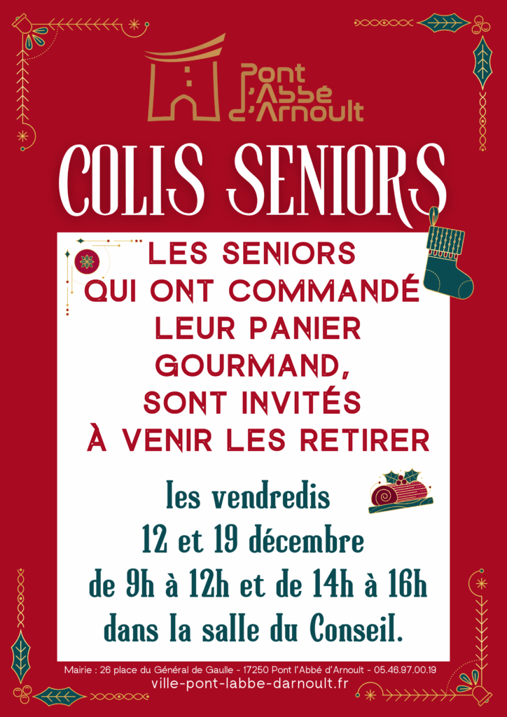 Retrait Colis Seniors