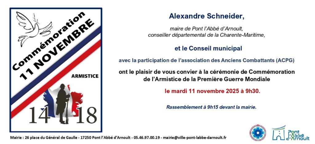 Cérémonie du 11 novembre