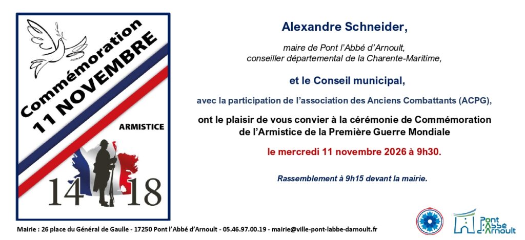 Cérémonie du 11 novembre