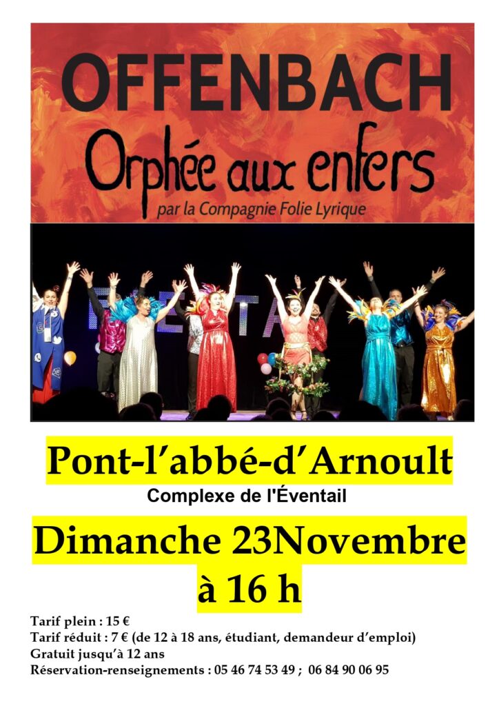 Théâtre : Orphée aux enfers