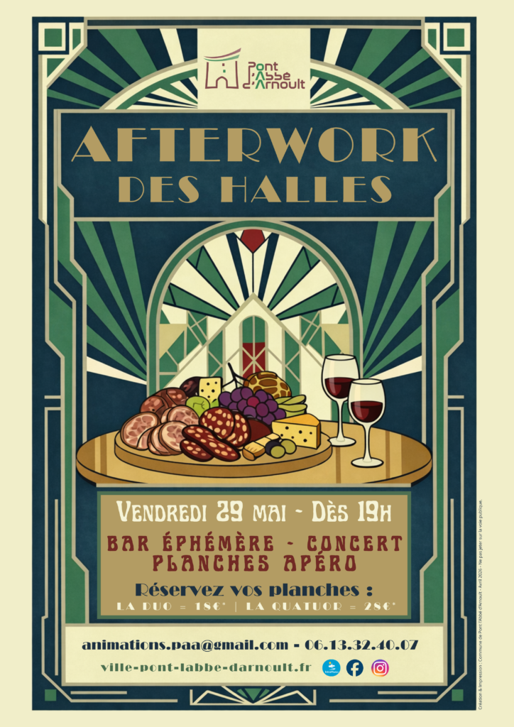 AFTERWORK DES HALLES 🍷