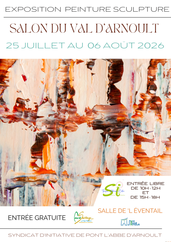 🎨 𝗘𝘅𝗽𝗼𝘀𝗶𝘁𝗶𝗼𝗻 𝙎𝒂𝙡𝒐𝙣 𝙙𝒖 𝑽𝙖𝒍 𝒅&rsquo;𝑨𝙧𝒏𝙤𝒖𝙡𝒕  🖼 🖌