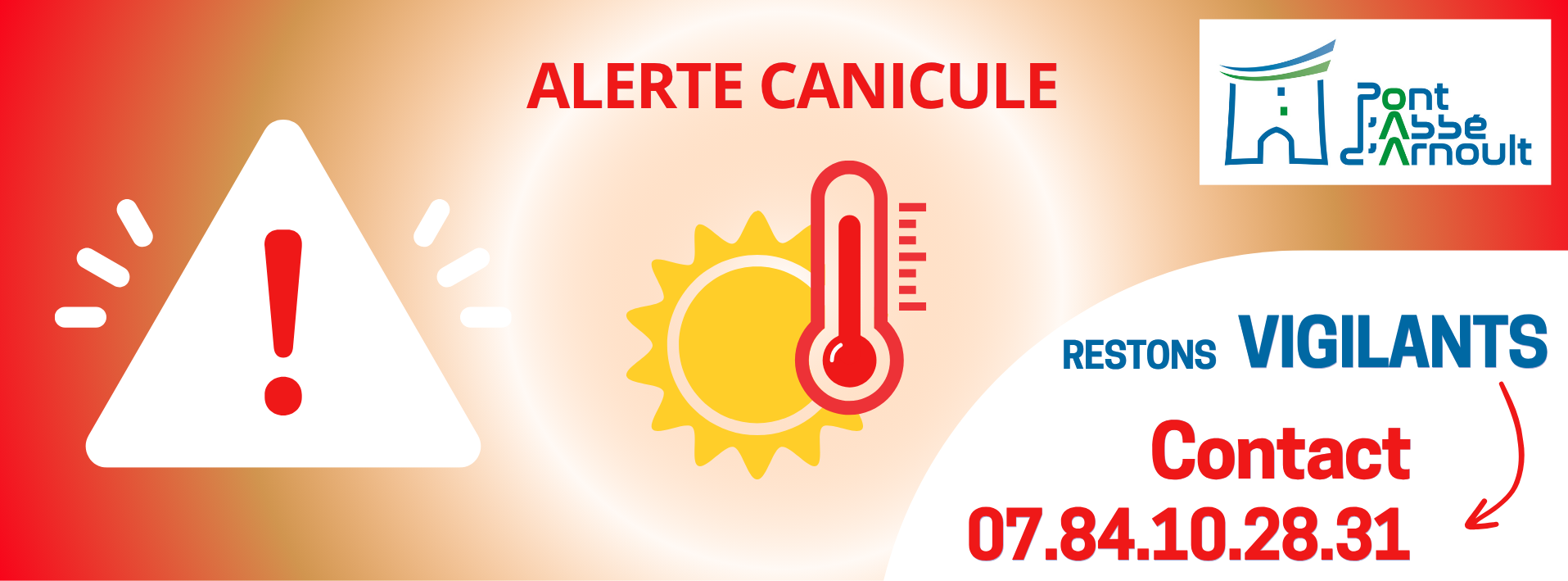 Canicule : Vigilance rouge