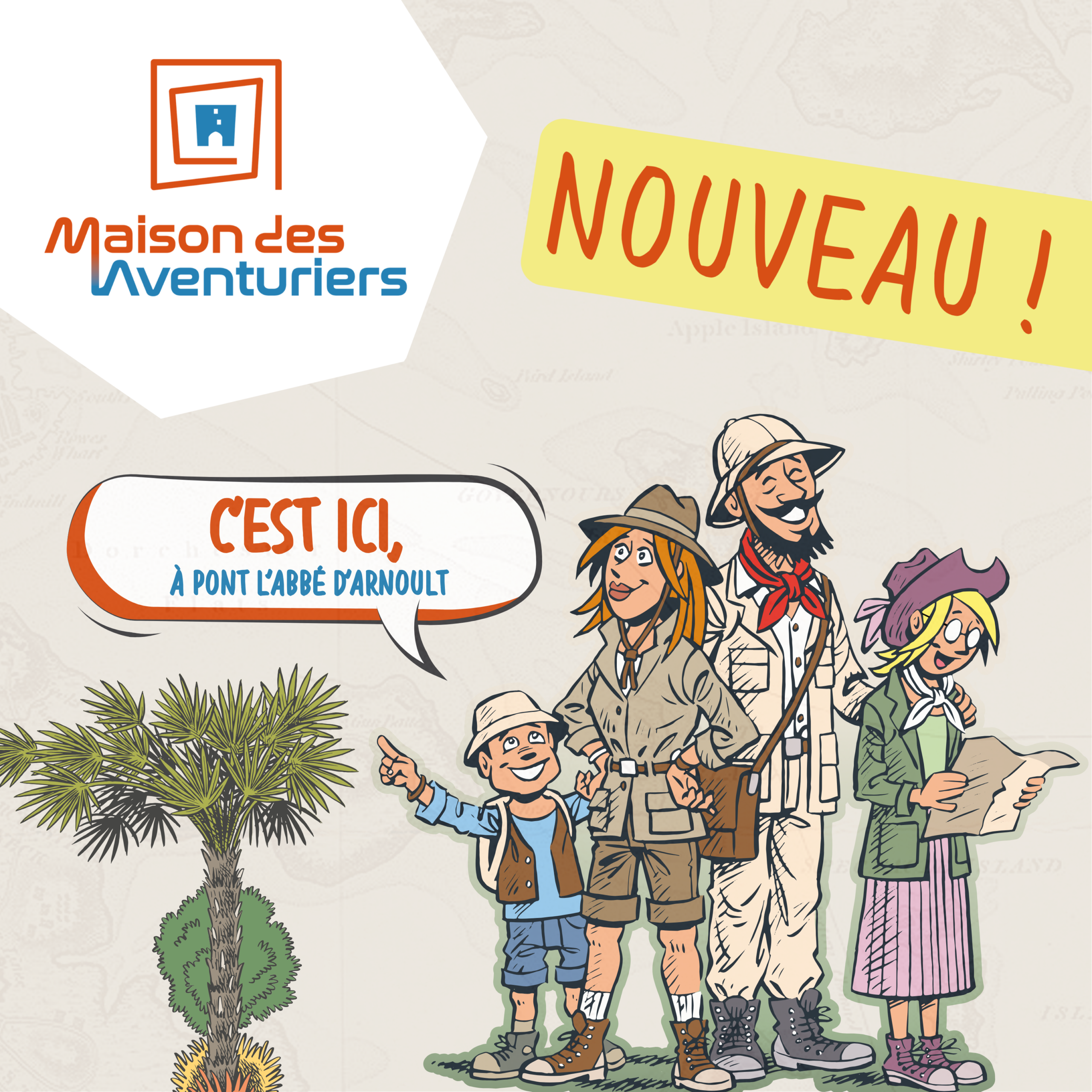 Découvrez la Maison des Aventuriers !🔎🗺️🧭
