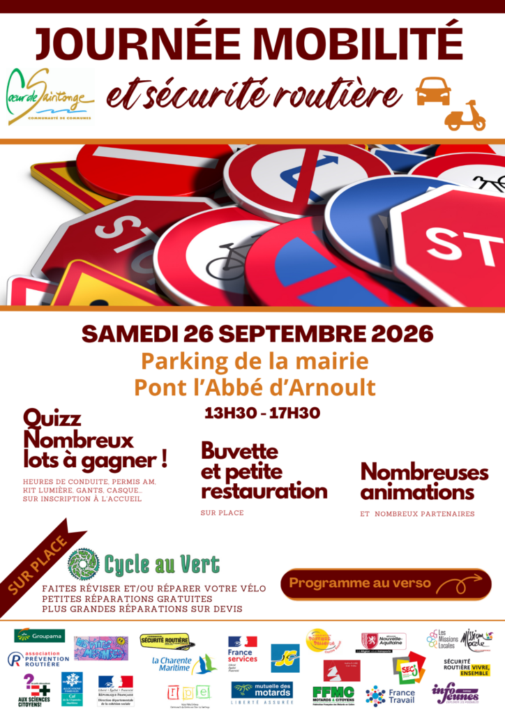 𝗝𝗼𝘂𝗿𝗻𝗲́𝗲 𝗺𝗼𝗯𝗶𝗹𝗶𝘁𝗲́ 𝗲𝘁 𝘀𝗲́𝗰𝘂𝗿𝗶𝘁𝗲́ 𝗿𝗼𝘂𝘁𝗶𝗲̀𝗿𝗲 🚲🚗